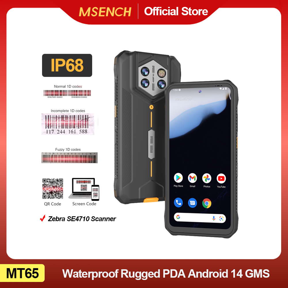 Industrial Laser Light - Waterdichte Robuuste PDA Android 14 Industriële