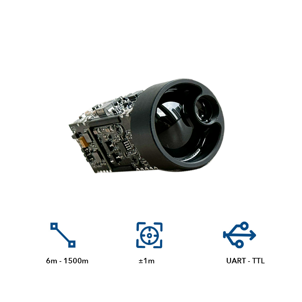 Industrial Laser Measurement - Industriële laser-afstandsmetermodule van 1000m, kernmodule voor