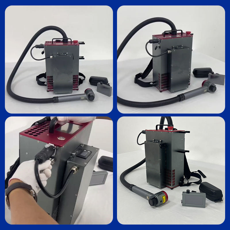 Industrial Laser Machine Price - Rugzak Draagbaar Type Handheld Laser Cleaner