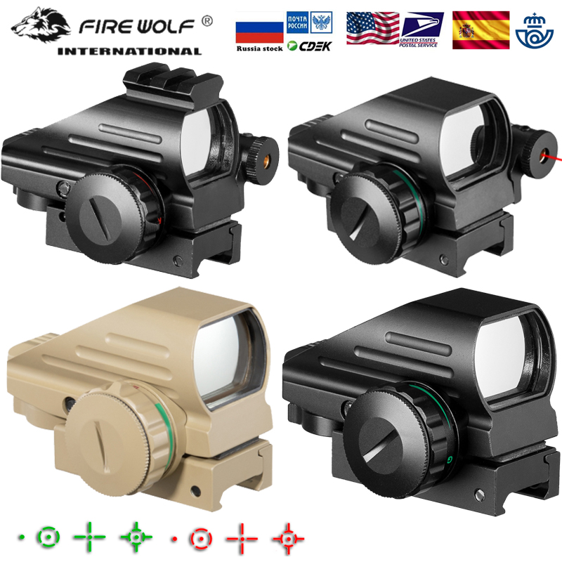Industrial Laser Gun - Tactical Reflecterende Rood/Groen Licht Laser Holografische