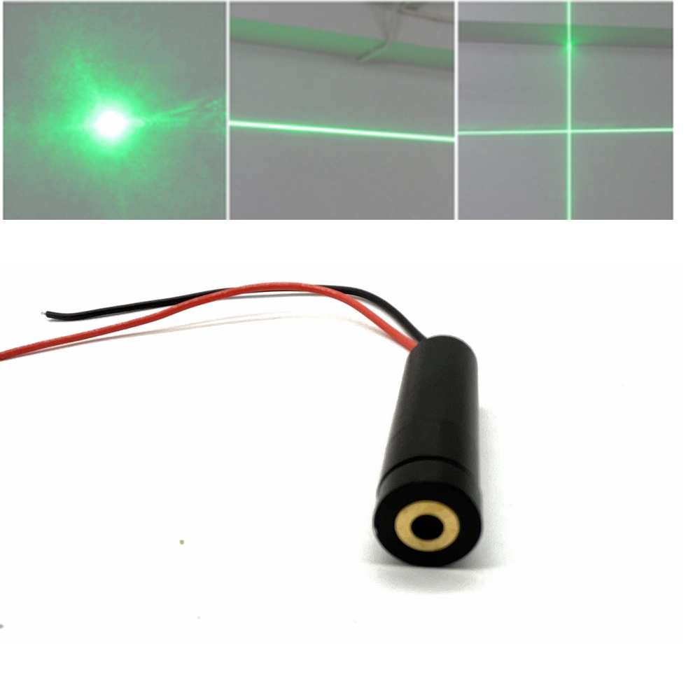 Industrial Laser Light - Industriële 515nm 520nm 15Mw Groene Lasermodule
