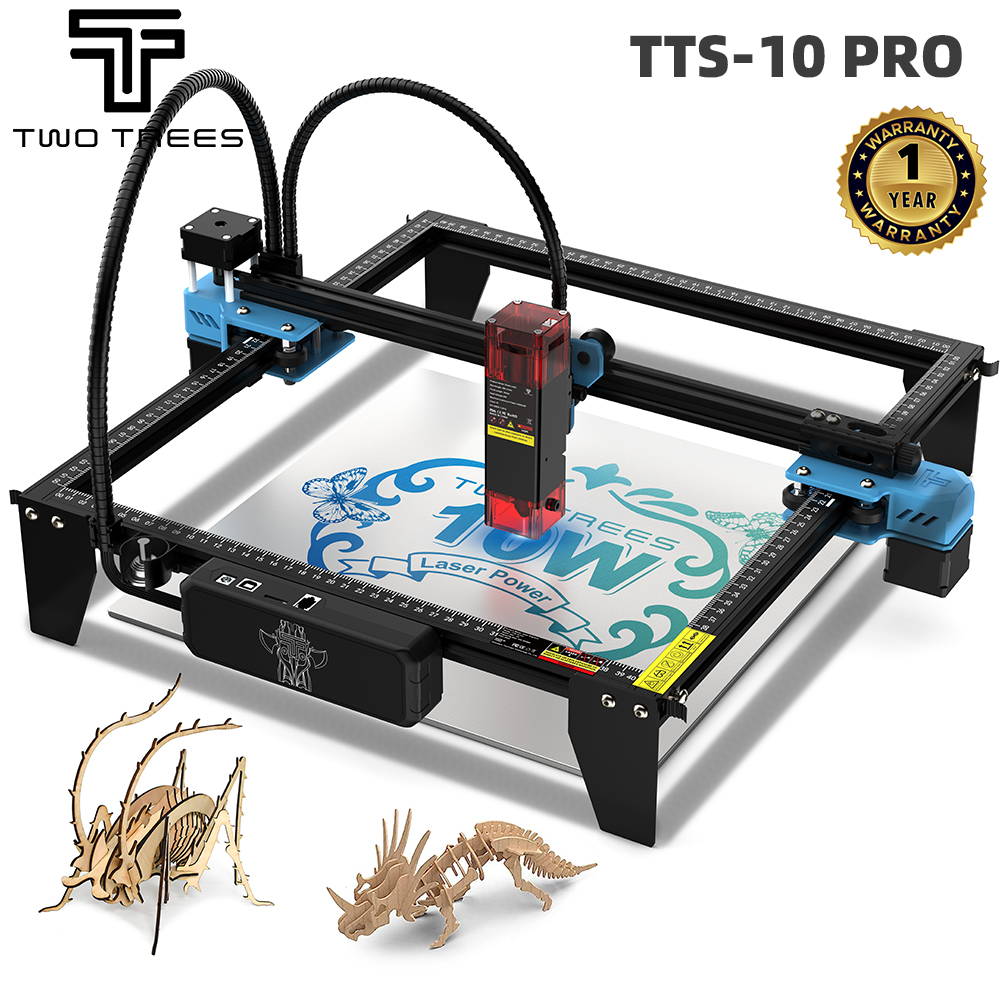 Industrial Laser Blasting - TWOTREES TTS-10 Pro lasergraveerder roestvrijstalen logoprinter
