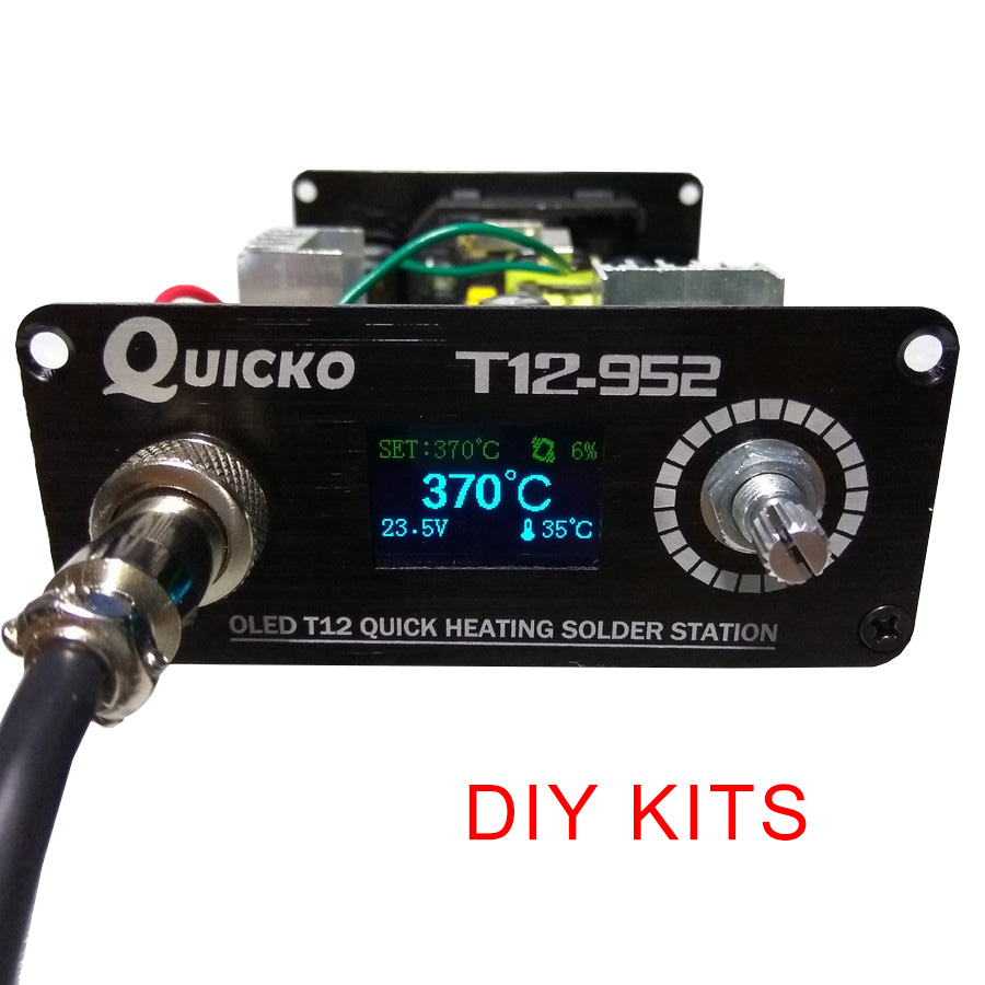 Industrial Laser Soldering Iron - T12 STC-OLED soldeerstation ijzer DIY onderdelen