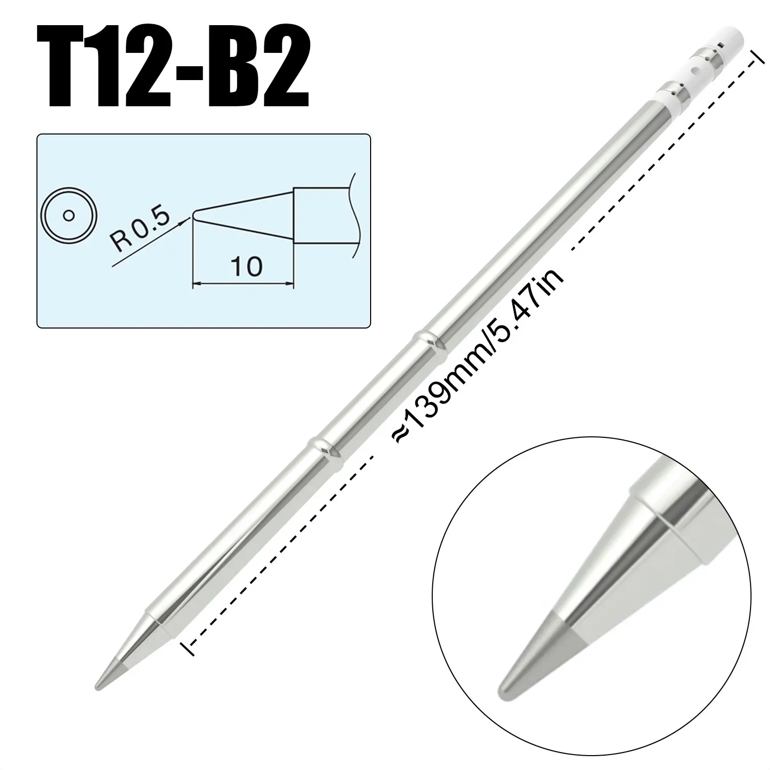 T12 Soldeerbout Tips T12-BC2 I - Industrial Laser Soldering Iron recensie en prijs