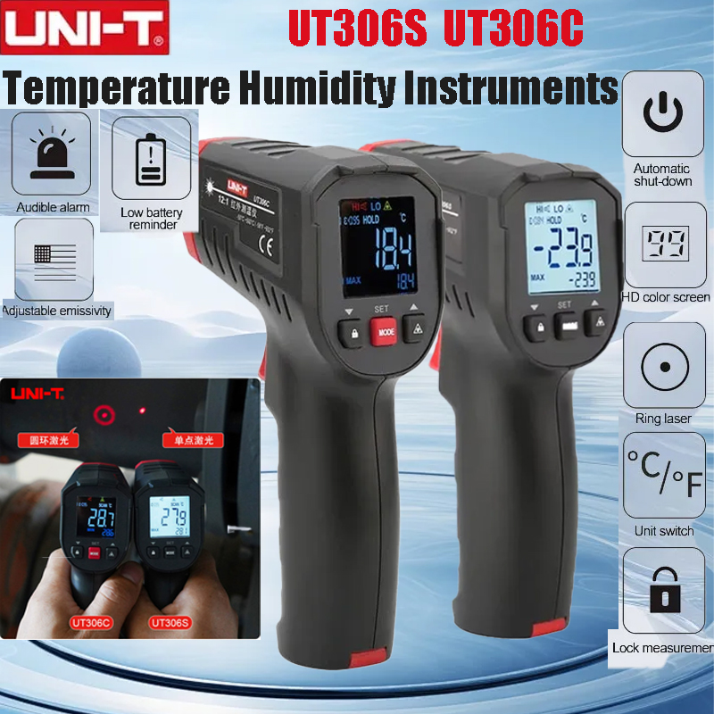 UNI-T UT306S UT306C Digitale T - Industrial Laser Gun recensie en prijs