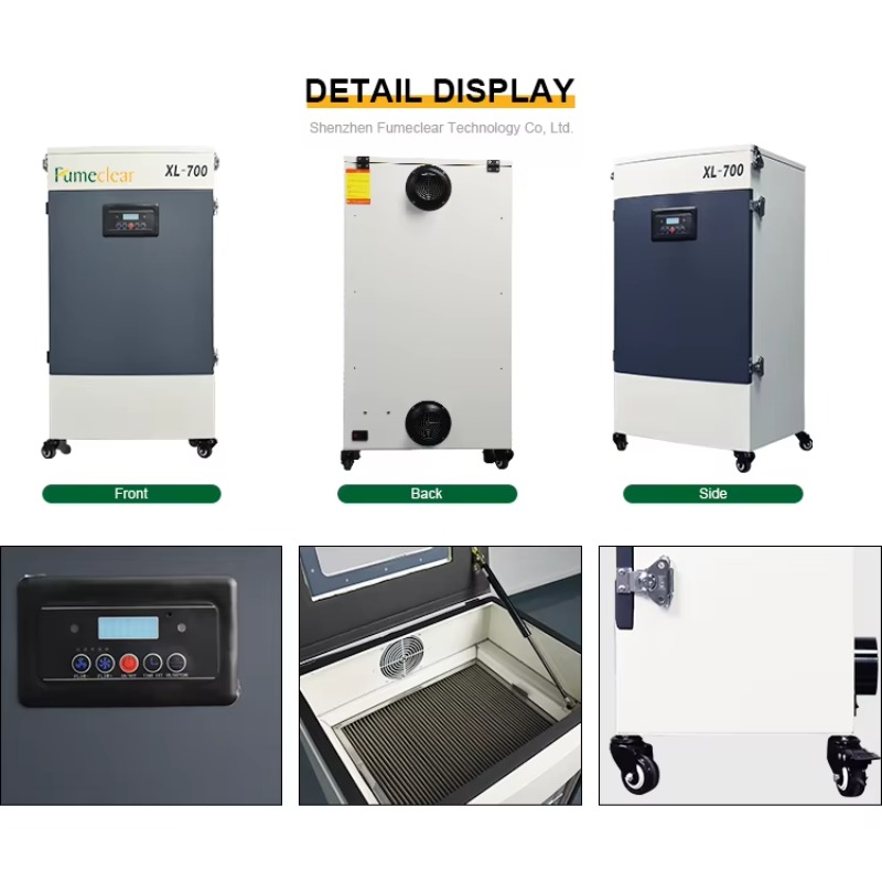 XL700 Krachtige laser- en stof - Industrial Laser Supply recensie en prijs