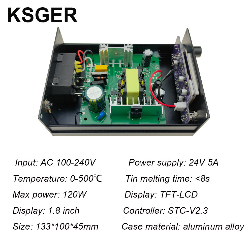 KSGER T12 Soldeerstation Iron  - Industrial Laser Soldering Iron recensie en prijs