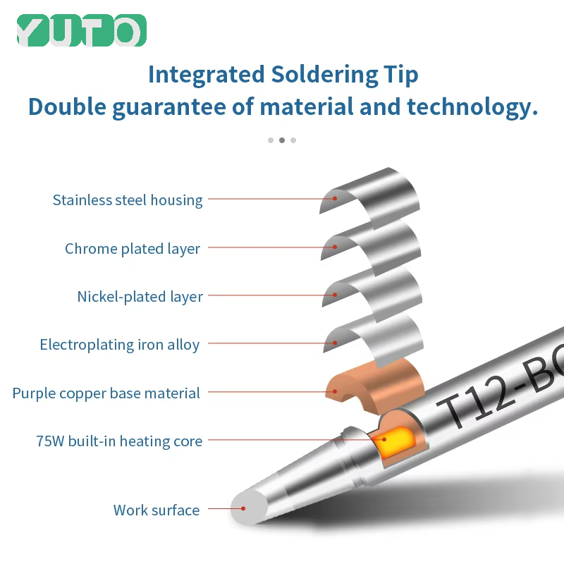 10 stks T12 Set Soldeerbout Ti - Industrial Laser Soldering Iron recensie en prijs