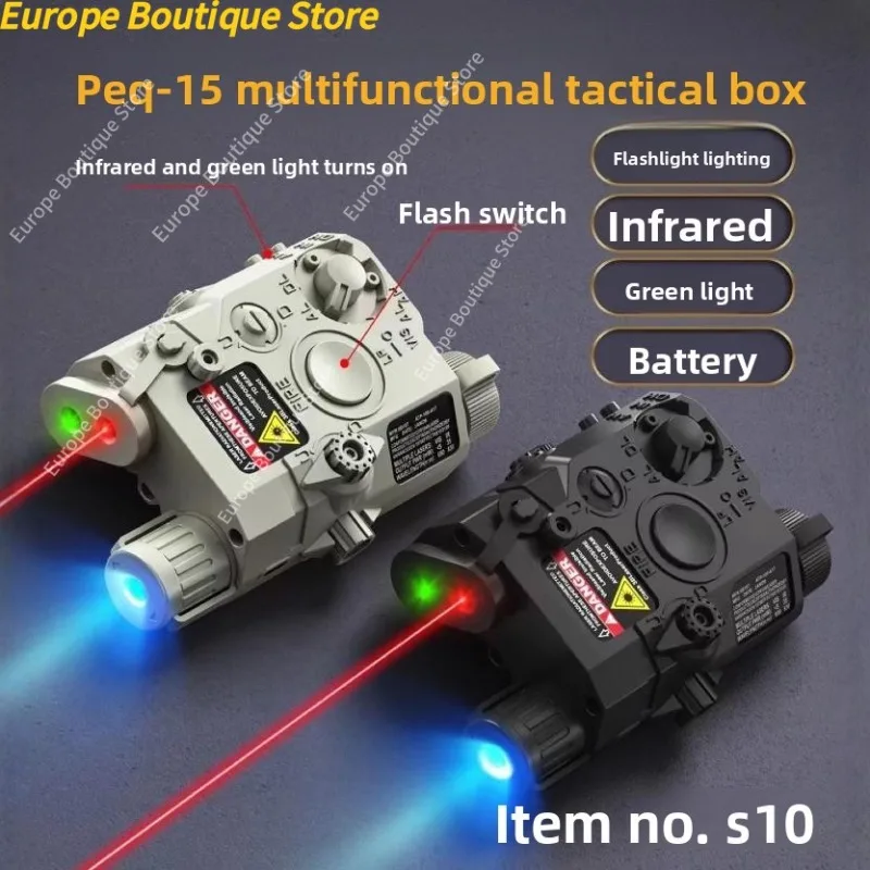 NIEUWE PEQ15 Laser Box Zaklamp - Industrial Laser Gun recensie en prijs