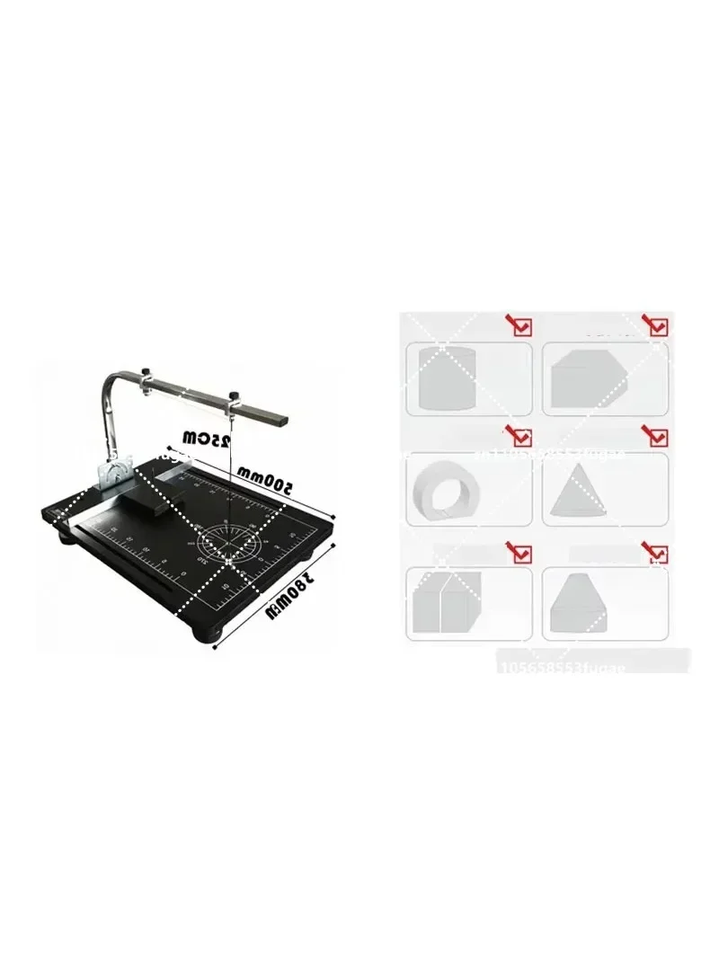 Elektrische verticale schuimsn - Acrylic Cutting Machine recensie en prijs