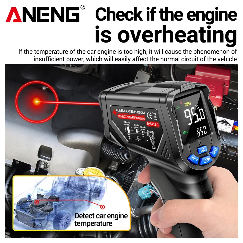 ANENG TH06 Infrarood Laserther - Industrial Infrared Laser recensie en prijs