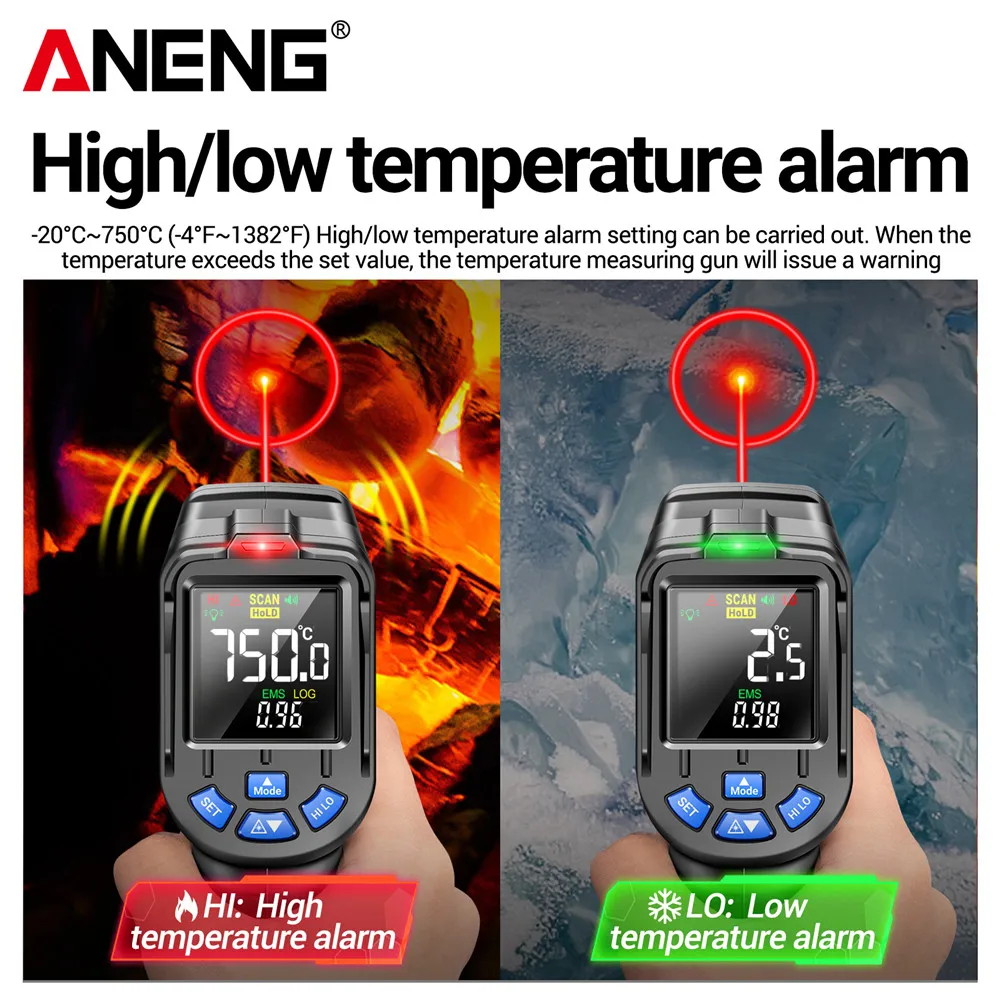 ANENG TH06 Infrarood Laserther - Industrial Infrared Laser recensie en prijs
