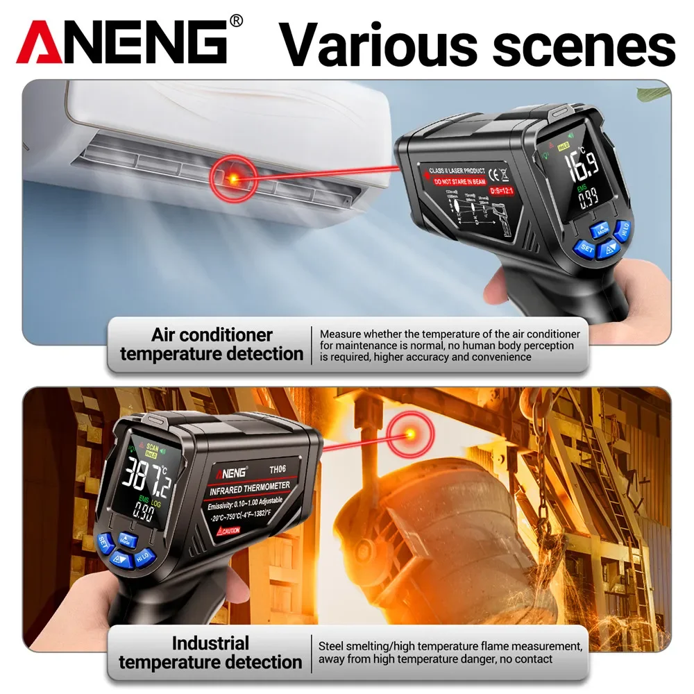 ANENG TH06 Infrarood Laserther - Industrial Infrared Laser recensie en prijs