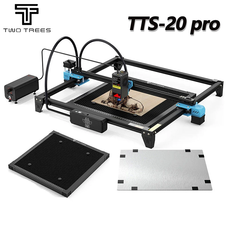 Twotrees TTS-20 Pro 20W Laserg - Industrial Grade Laser Engraver recensie en prijs