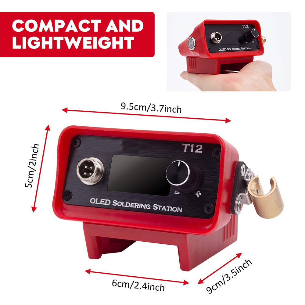 OLED T12 Soldeerbout Station V - Industrial Laser Soldering Iron recensie en prijs