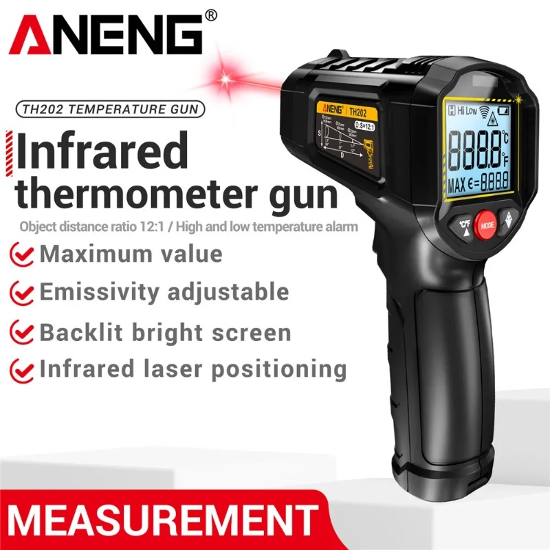 ANENG TH202 Industriële handth - Industrial Infrared Laser recensie en prijs