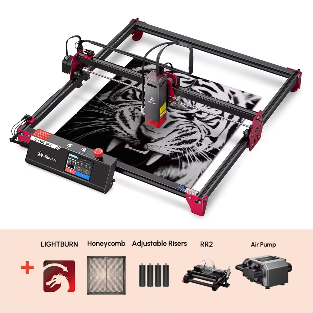 Algolaser DIY KIT MK2 40*43cm  - Industrial Laser Cutting Machines recensie en prijs