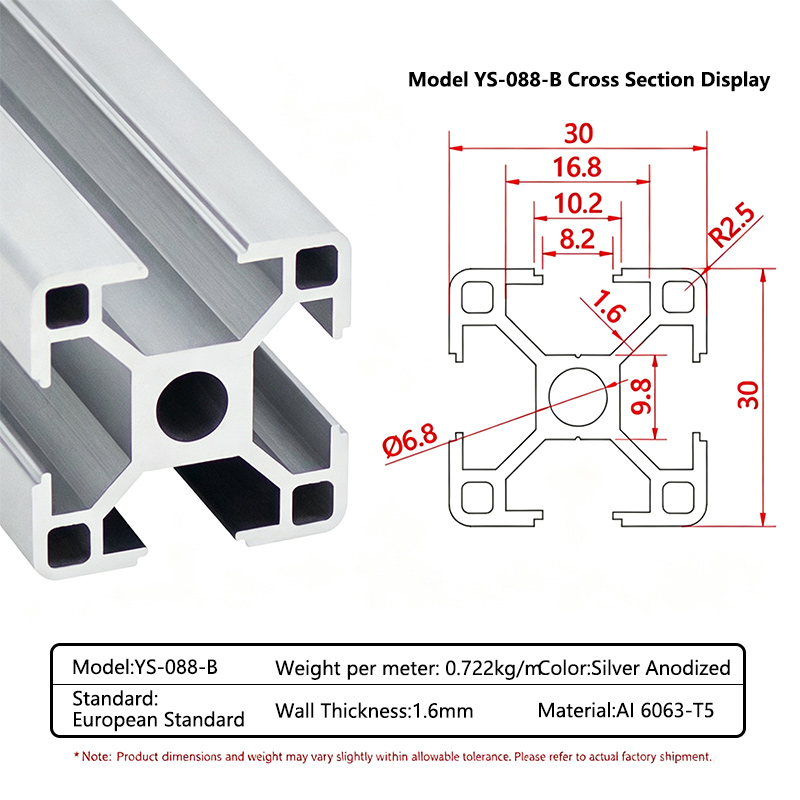 12/6 stuks 50cm 3030 Europees  - Industrial Laser Printer recensie en prijs