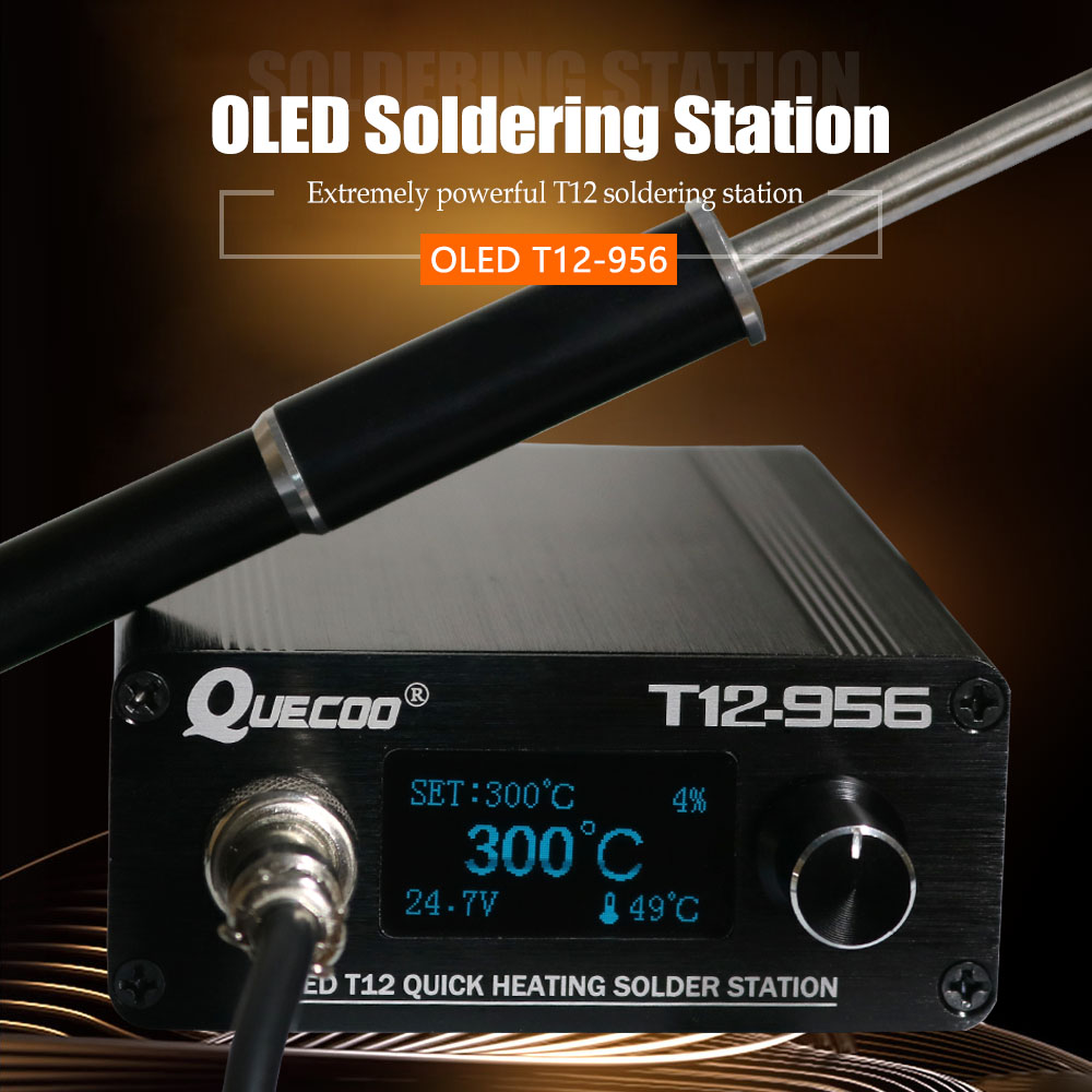 QUECOO T12-956 Soldeer digitaa - Industrial Laser Soldering Iron recensie en prijs