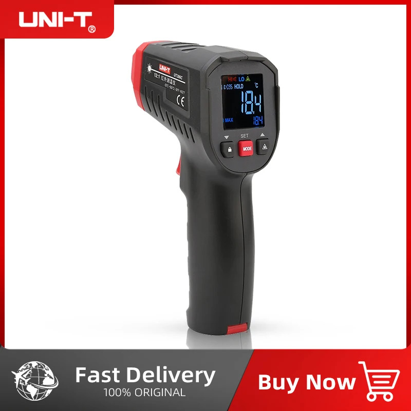 UNI-T Digitale Thermometer Con - Industrial Infrared Laser recensie en prijs