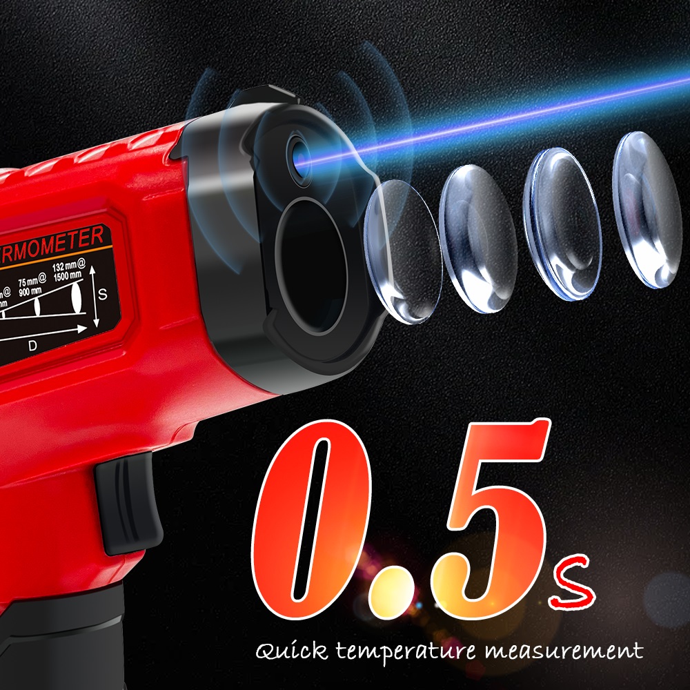 TOOLTOP ET6530C -50 ° C-600 °  - Industrial Infrared Laser recensie en prijs