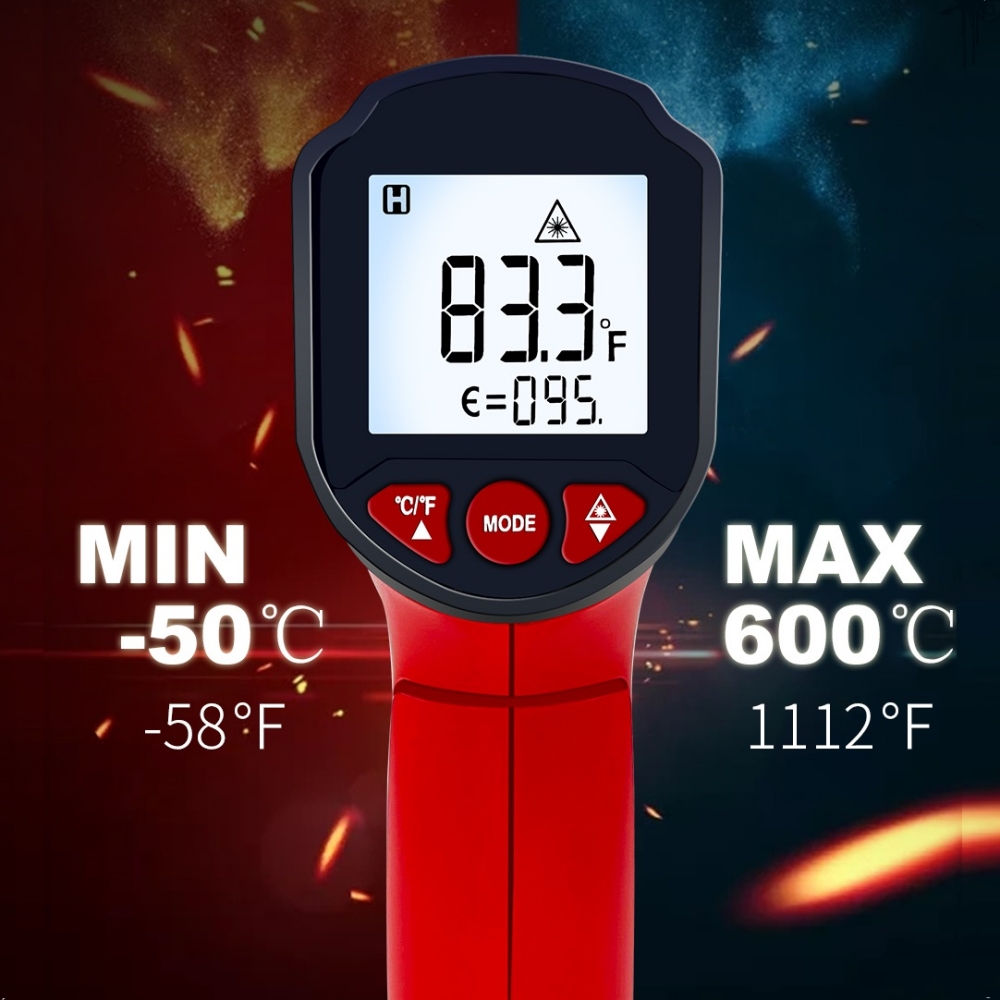 TOOLTOP ET6530C -50 ° C-600 °  - Industrial Infrared Laser recensie en prijs