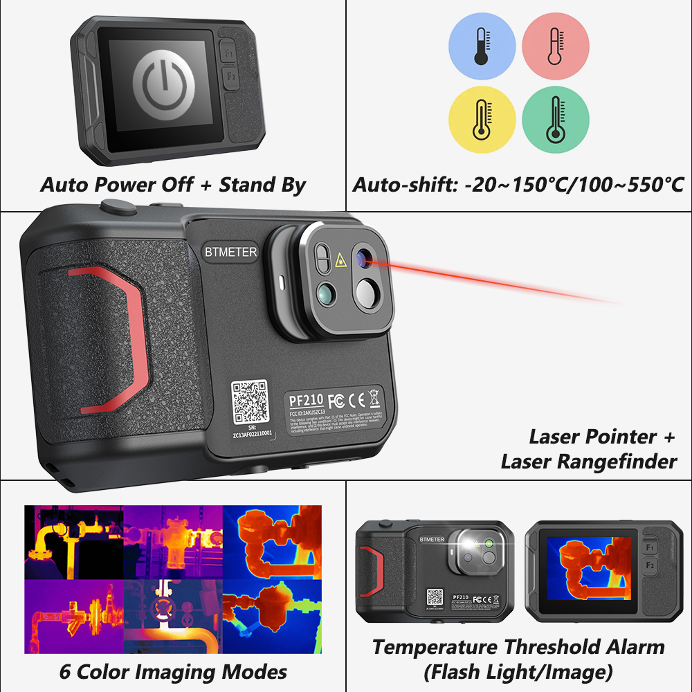 256x192 Thermische Camera Hand - Industrial Infrared Laser recensie en prijs