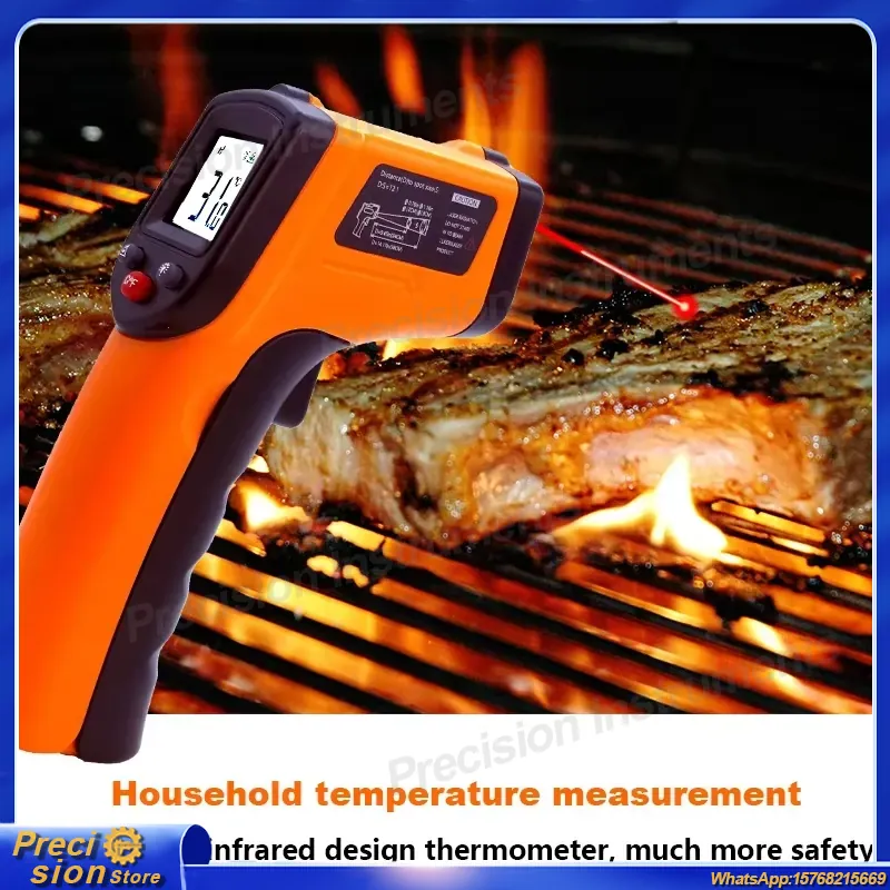 Infraroodthermometerpistool Co - Industrial Laser Gun recensie en prijs