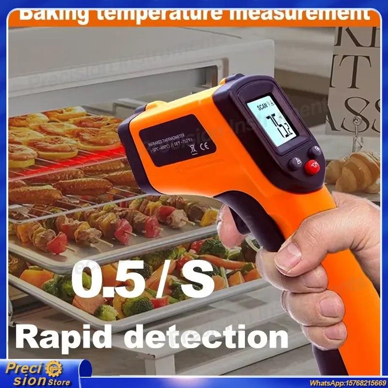 Infraroodthermometerpistool Co - Industrial Laser Gun recensie en prijs